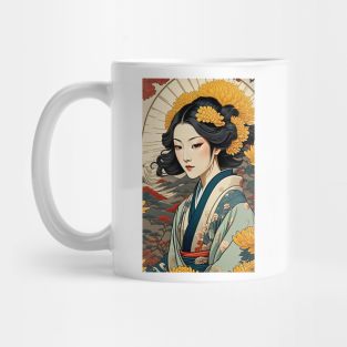 Sun Japanese girl Mug